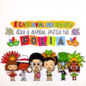 Painel Carnaval no Brasil