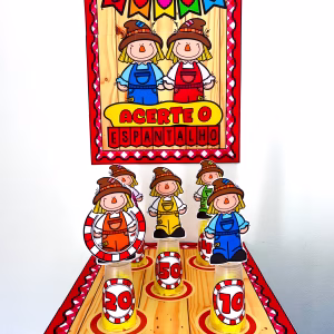 Acerte o Espantalho - Festa Junina