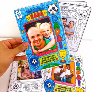 Atividade: Papai Figurinha Rara - Dia dos Pais