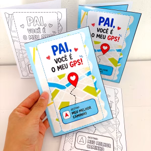 Cartão Pai GPS - Dia dos Pais